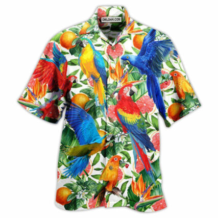 Parrot Make Red Grapefruit Flavor - Hawaiian Shirt - Owl Ohh - Owl Ohh