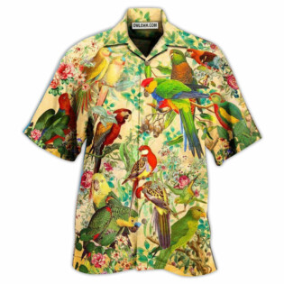 Parrot Vintage Interesting - Hawaiian Shirt - Owl Ohh - Owl Ohh