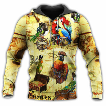 Parrot Amazing Pirate Parrots - Hoodie - Owl Ohh - Owl Ohh