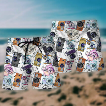 Photography Is My Hobby Camera Lover - Beach Short - Owl Ohh - Owl Ohh
