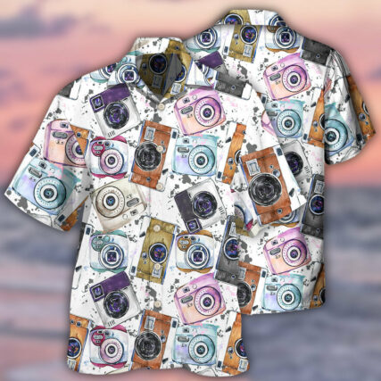 Camera Photography Is My Hobby Lover - Hawaiian Shirt - Owl Ohh - Owl Ohh