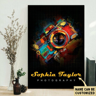 Photography Studio Color Art Personalized - Vertical Poster - Owl Ohh - Owl Ohh