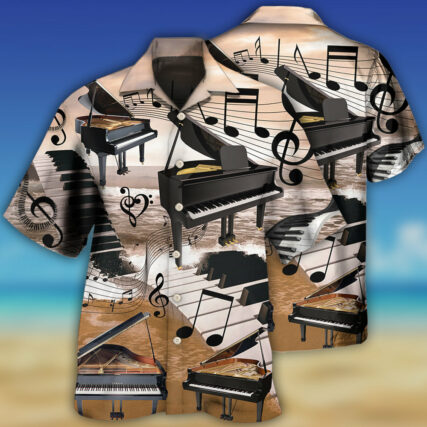 Piano Is My Life Style - Hawaiian Shirt - Owl Ohh for men and women, kids - Owl Ohh