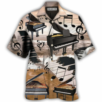 Piano Is My Life Style - Hawaiian Shirt - Owl Ohh for men and women, kids - Owl Ohh