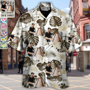 Whatever You Want Tropical Custom Photo - Hawaiian Shirt - Personalized Photo Gifts-Owl Ohh