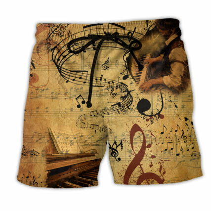 Piano Music Where Words Fail Music Speaks - Beach Short - Owl Ohh - Owl Ohh