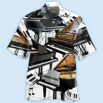 Piano Luxury Piano Style - Hawaiian shirt - Owl Ohh - Owl Ohh