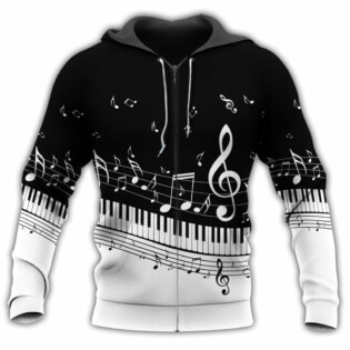 Piano Make Me Happy - Hoodie - Owl Ohh - Owl Ohh