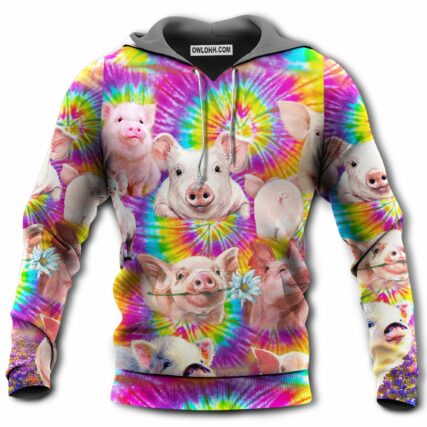 Piggy Easily Distracted By Animal - Hoodie - Owl Ohh - Owl Ohh
