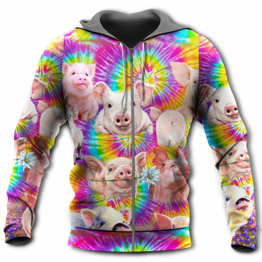 Piggy Easily Distracted By Animal - Hoodie - Owl Ohh - Owl Ohh