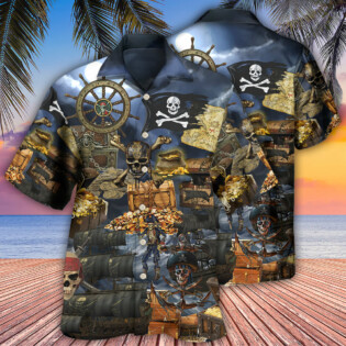 Pirate It's The Life I Choose - Hawaiian Shirt - Owl Ohh - Owl Ohh