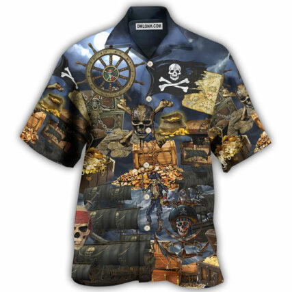 Pirate It's The Life I Choose - Hawaiian Shirt - Owl Ohh - Owl Ohh