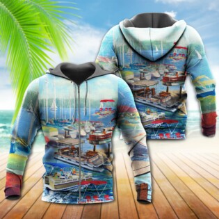 Pontoon Captain Life Style - Hoodie - Owl Ohh - Owl Ohh