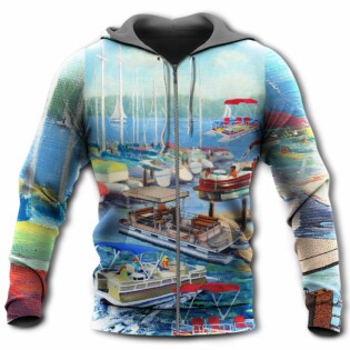 Pontoon Captain Life Style - Hoodie - Owl Ohh - Owl Ohh