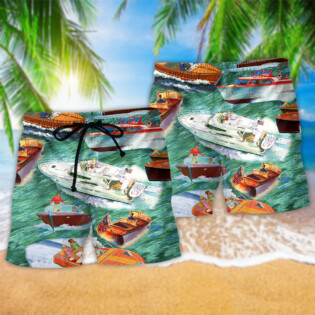 Pontoon Love It The Summer - Beach Short - Owl Ohh - Owl Ohh