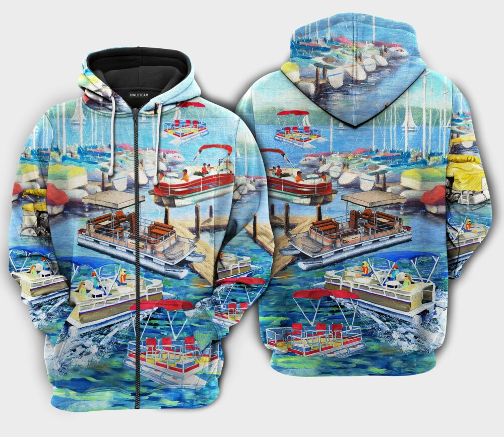 Pontoon Captain Life Style - Hoodie - 02NGC130921