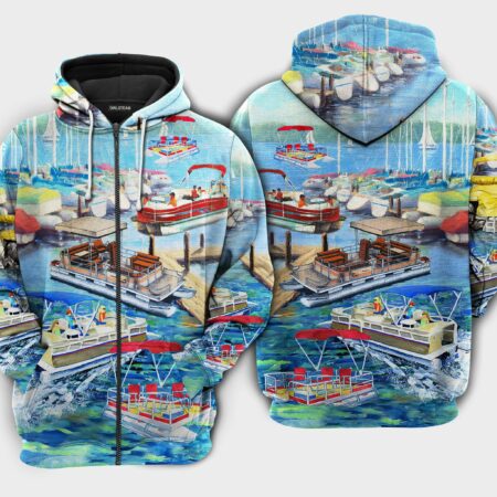 Pontoon Captain Life Style - Hoodie - 02NGC130921