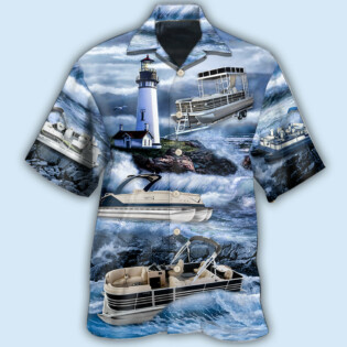 Pontoon Lighthouse - Hawaiian Shirt - Owl Ohh - Owl Ohh