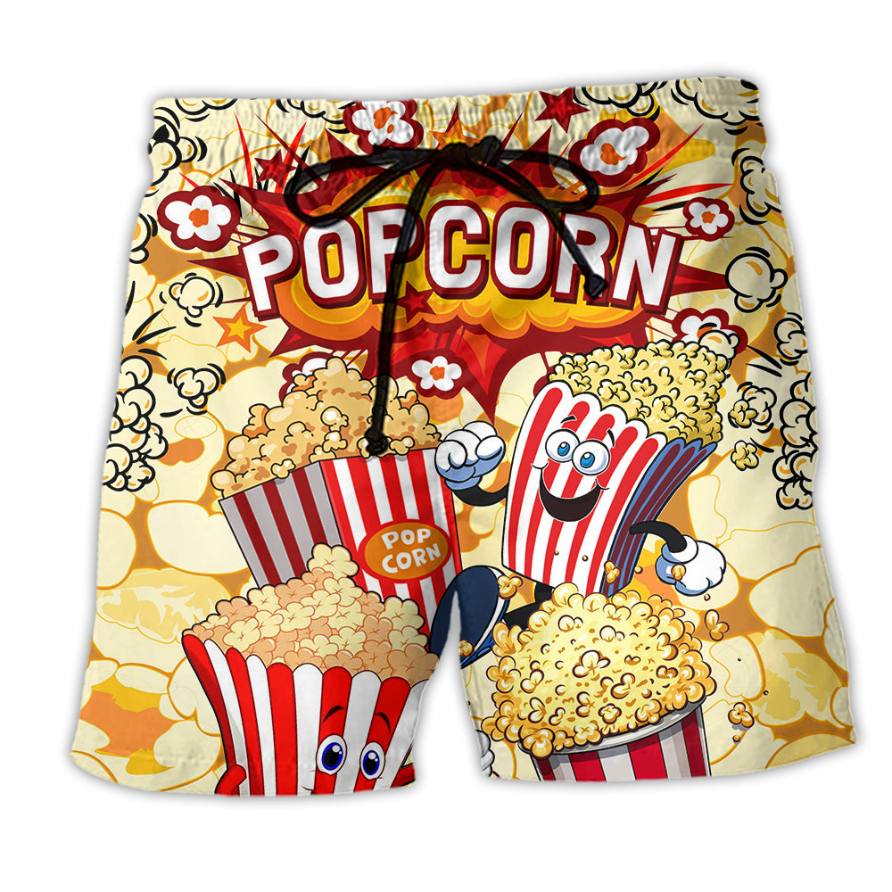 Popcorn Food Popcorn Is Always The Answer - Beach Short - Owl Ohh - Owl Ohh