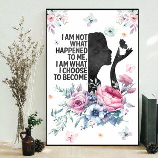 Psychology I Am What I Choose To Become - Vertical Poster - Owl Ohh - Owl Ohh