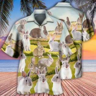 Rabbit It's A Wonderful Garden - Hawaiian Shirt - Owl Ohh - Owl Ohh