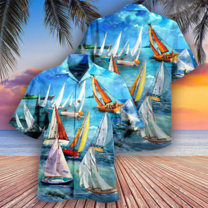 Sailing Raise The Sails To Catch The Wind - Hawaiian Shirt - Owl Ohh - Owl Ohh