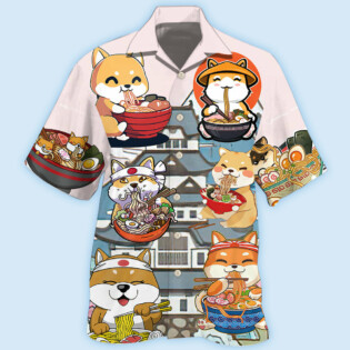 Cat Ramen Lovely Style - Hawaiian Shirt - Owl Ohh - Owl Ohh