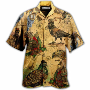 Raven Just Aren't To Be Caged - Hawaiian Shirt - Owl Ohh - Owl Ohh