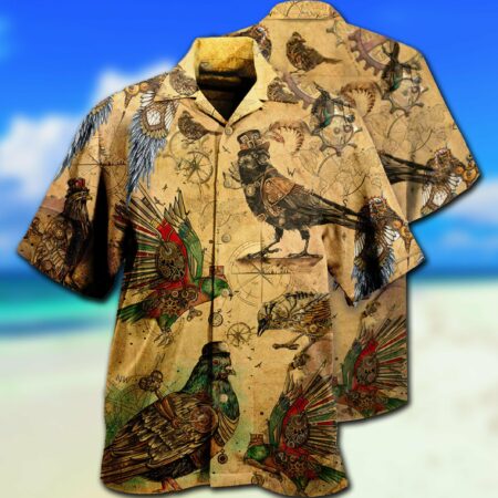 Raven Just Aren't To Be Caged - Hawaiian Shirt - Owl Ohh - Owl Ohh