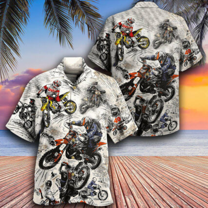 Motorcycle Ride Hard And Cool - Hawaiian Shirt - Owl Ohh - Owl Ohh