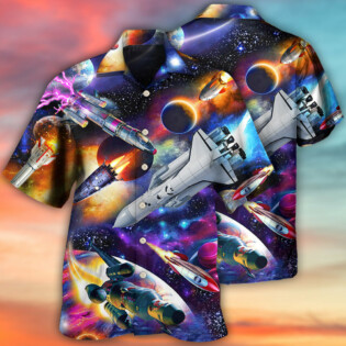 Rocket Style With Stunning Colors - Hawaiian Shirt - Owl Ohh - Owl Ohh