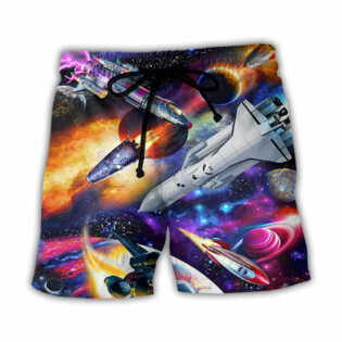 Rocket Style With Stunning Colors - Beach Short - Owl Ohh - Owl Ohh