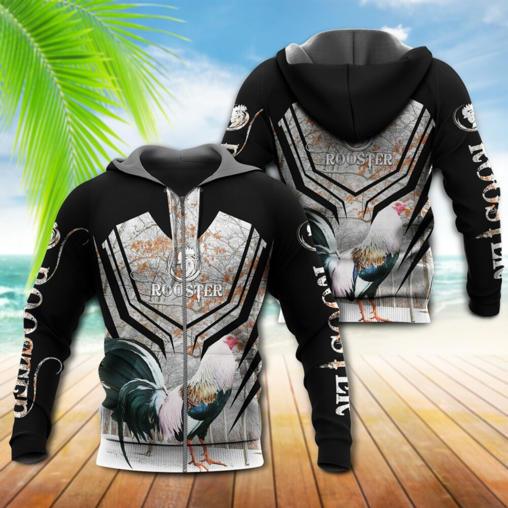 Rooster I May Look Calm - Hoodie - Owl Ohh - Owl Ohh