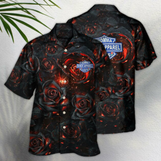 Rose Flowers Life Is Like Burning - Hawaiian Shirt - Owl Ohh - Owl Ohh