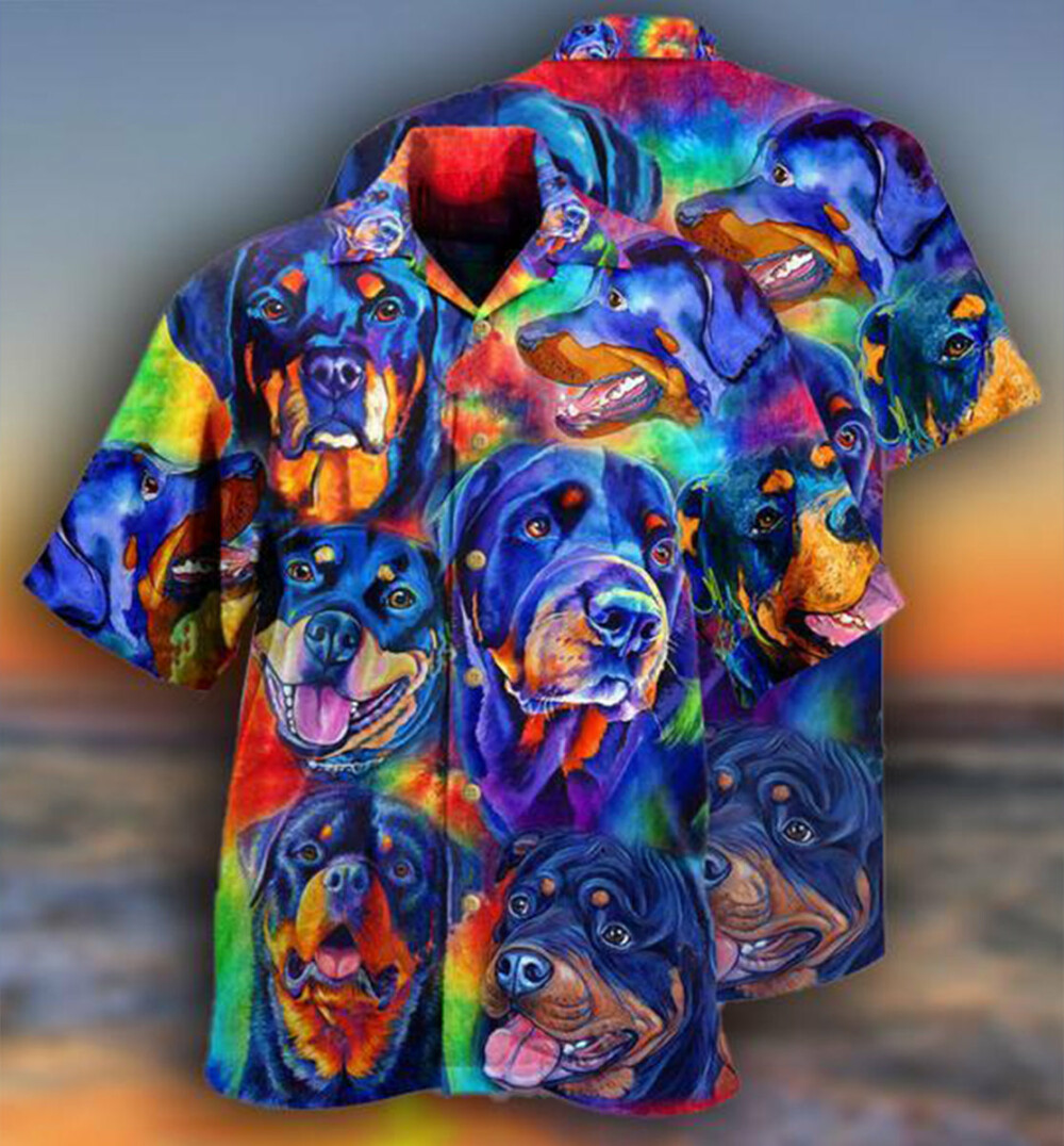 Rottweiler Needs You And Love - Hawaiian Shirt - Owl Ohh - Owl Ohh