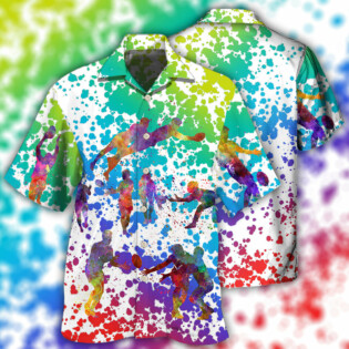 Rugby Colorful Painting - Hawaiian Shirt - Owl Ohh - Owl Ohh