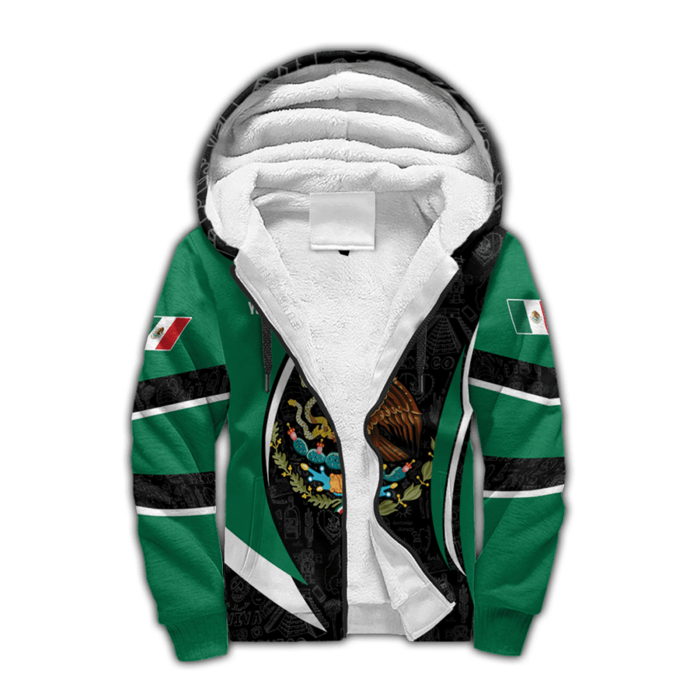 Persionalized Mexico 3D All Over Printed Unisex Hoodie