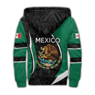 Persionalized Mexico 3D All Over Printed Unisex Hoodie