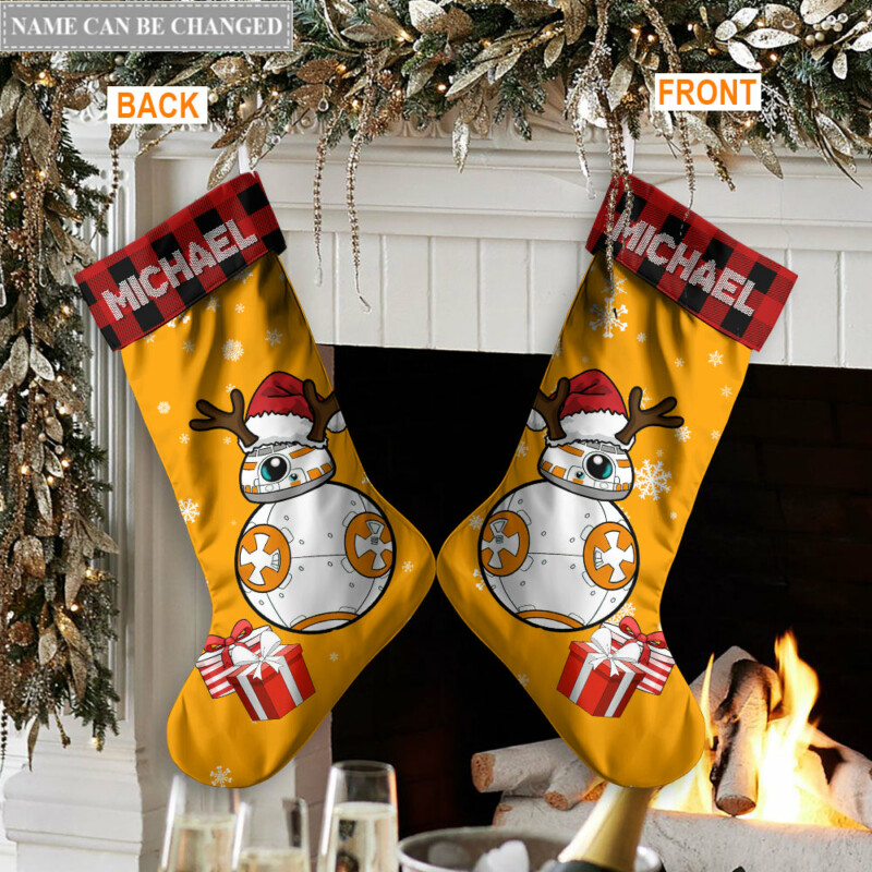 Christmas Star Wars B-88 Love The Giver More Than The Gift Personalized - Christmas Stocking - Owl Ohh-Owl Ohh