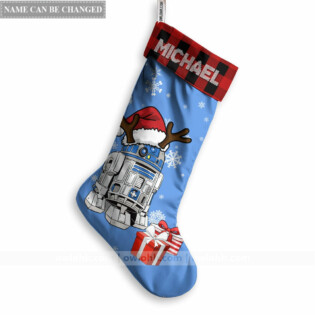 Christmas Star Wars R2-D2 Love The Giver More Than The Gift - Christmas Stocking