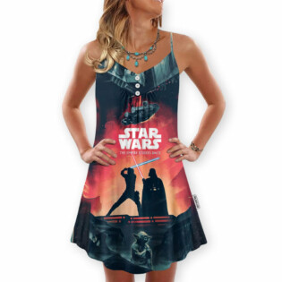 Starwars The Empire Strikes Back 2 - V-neck Sleeveless Cami Dress - Owl Ohh-Owl Ohh