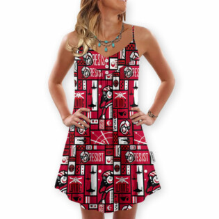Starwars Wing Resist - V-neck Sleeveless Cami Dress - Owl Ohh-Owl Ohh