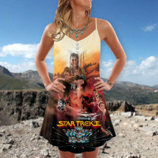 The Wrath Of Khan ST - V-neck Sleeveless Cami Dress - Owl Ohh-Owl Ohh