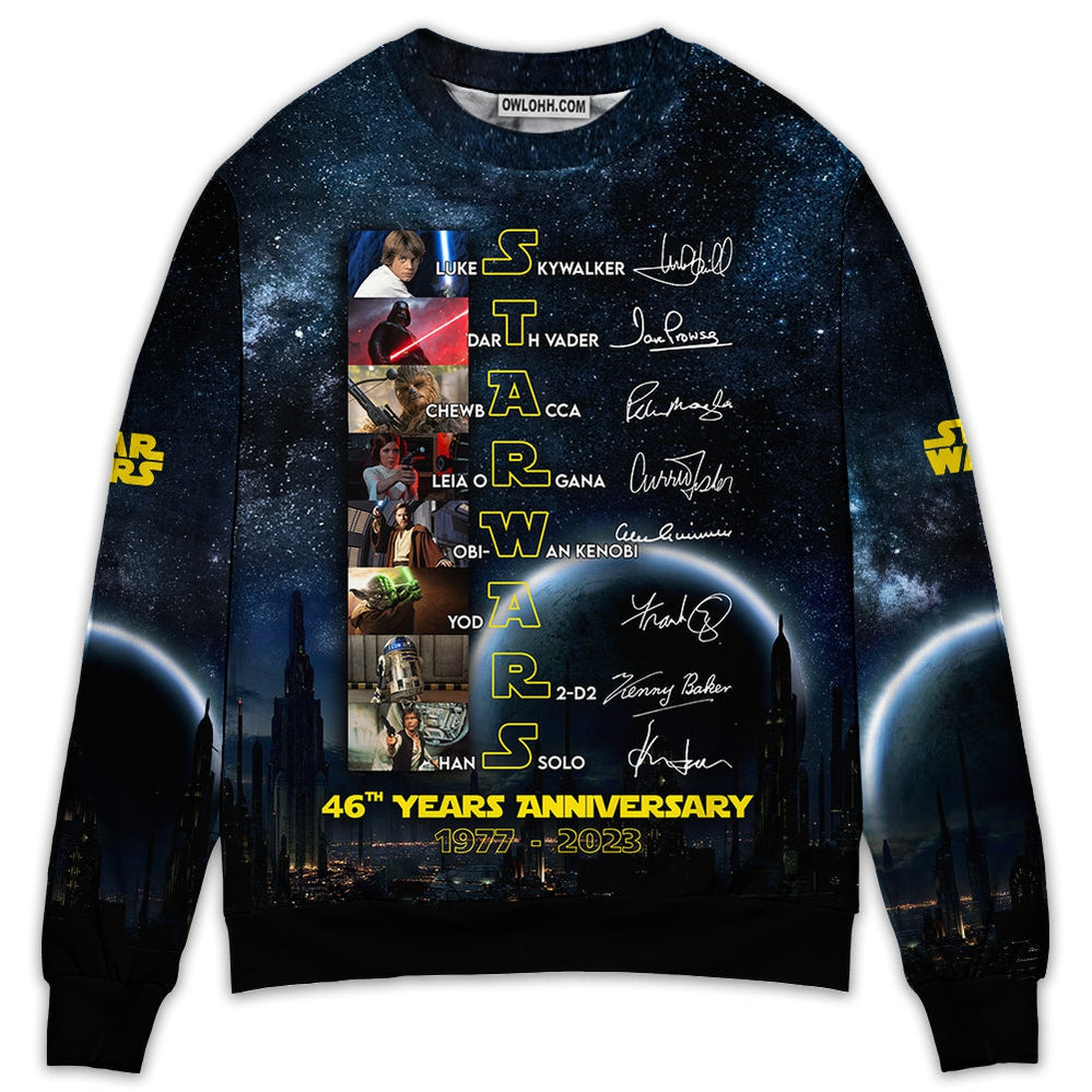 Star Wars 46 Years Anniversary - Sweater - Owl Ohh-Owl Ohh