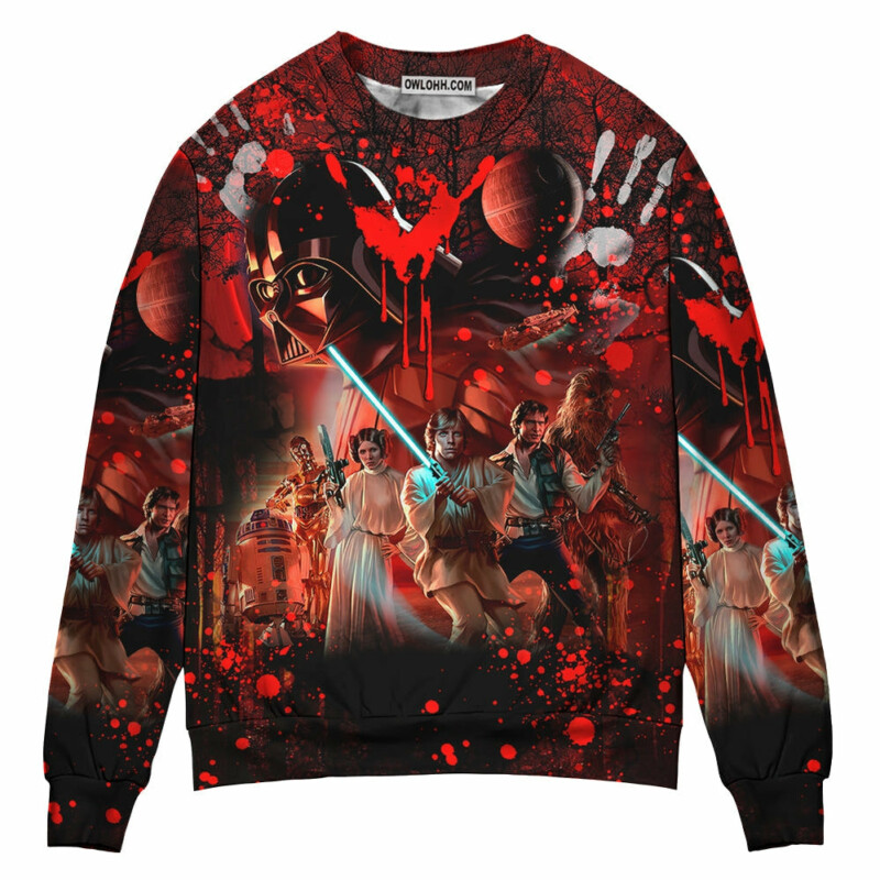 Halloween Star Wars Horror Blood Scary - Sweater