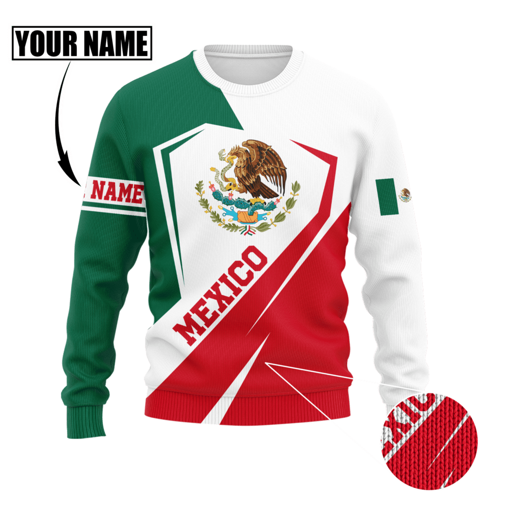 Mexico Hoodie Persionalized 3D All Over Printed Shirts - HOOD01FNN190122
