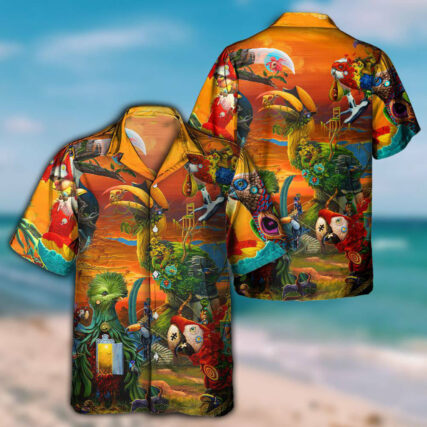Parrot In A Flock Of A Pigeon - Hawaiian Shirt - Owl Ohh - Owl Ohh