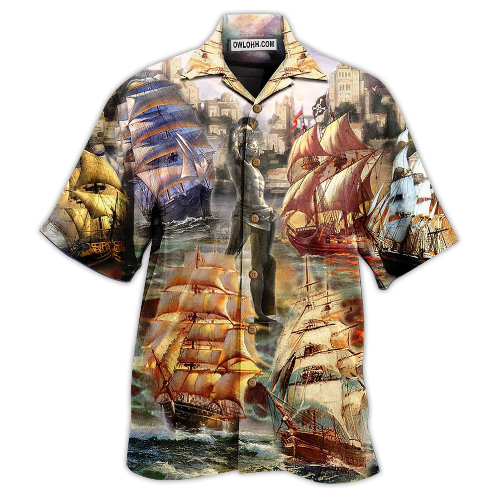 Sailing Away And Enjoy Your Own Adventure - Hawaiian Shirt - Owl Ohh - Owl Ohh