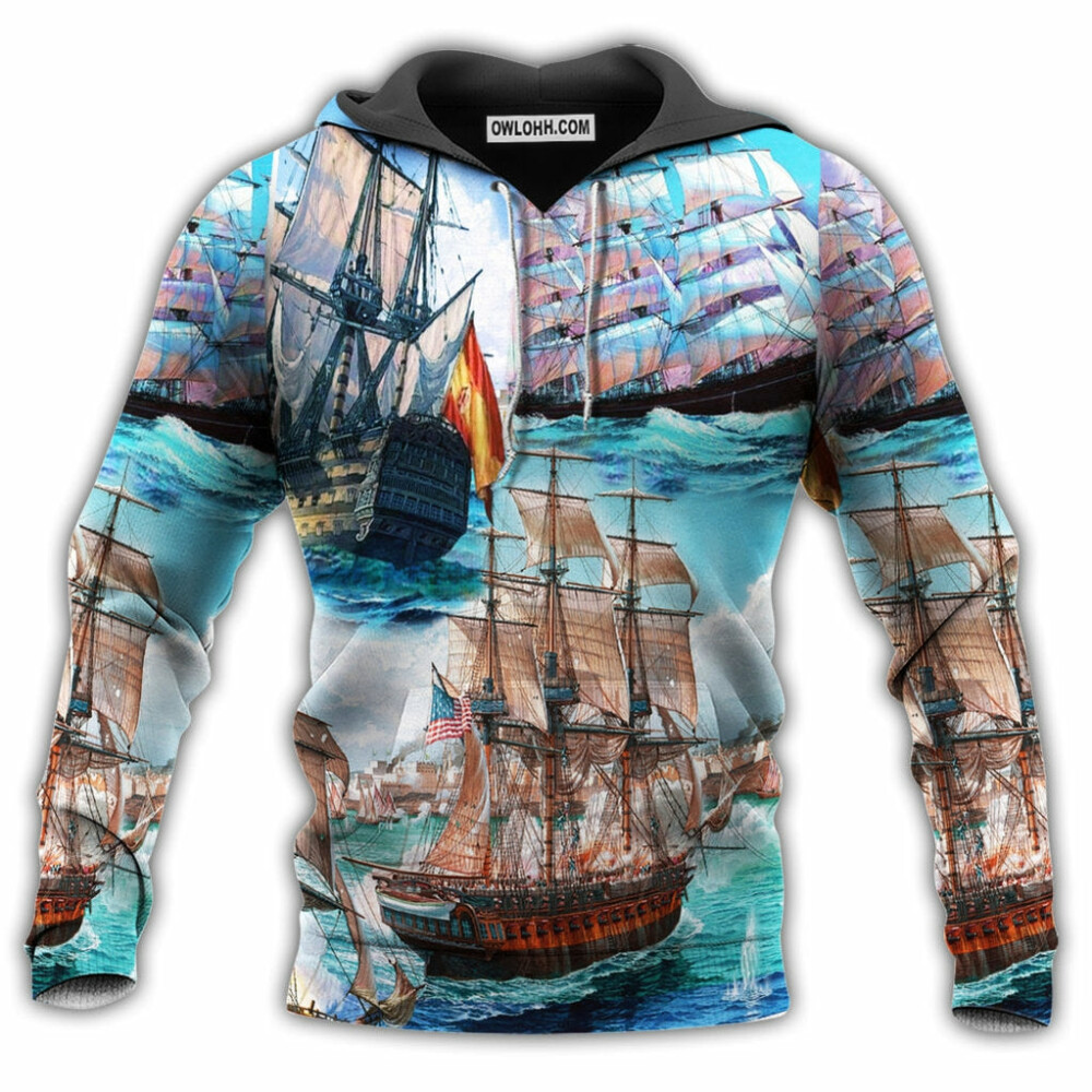 Sail Come Away With Me Forever - Hoodie - Owl Ohh - Owl Ohh