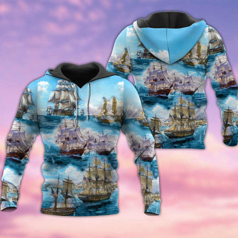 Sail Go To The Sea - Hoodie - Owl Ohh - Owl Ohh